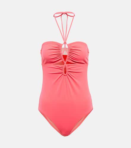 Minorca Maillot halterneck swimsuit - Ulla Johnson - Modalova