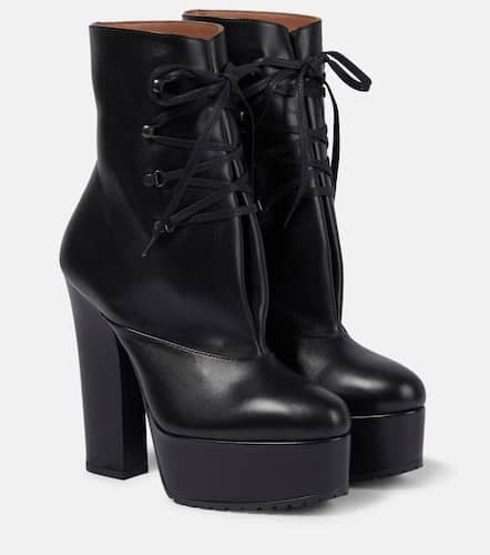 Alaïa Ankle Boots Trekk 135 aus Leder - Alaia - Modalova