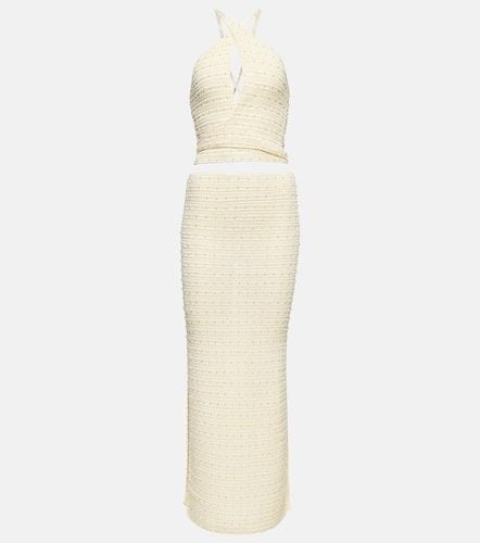 Veluti embellished crochet maxi dress - Aya Muse - Modalova