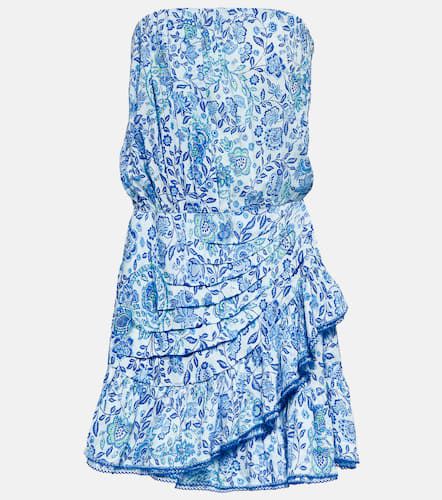 Ambra floral bandeau minidress - Poupette St Barth - Modalova