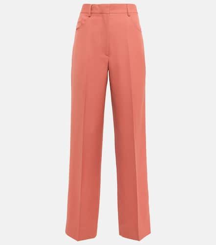 S high-rise wool straight pants - Victoria Beckham - Modalova