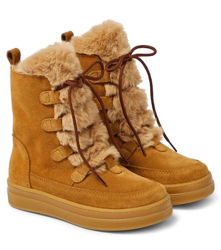 Botines con cordones de ante - Il Gufo - Modalova