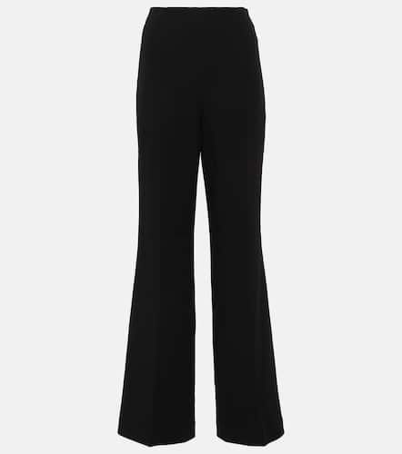 High-rise stretch cady straight pants - Roland Mouret - Modalova