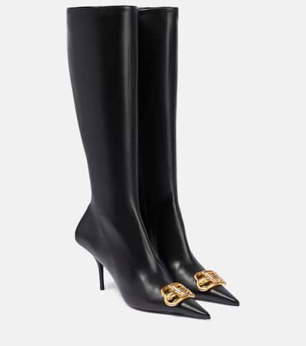 Knife BB leather knee-high boots - Balenciaga - Modalova