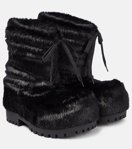 Alaska faux fur snow boots - Balenciaga - Modalova