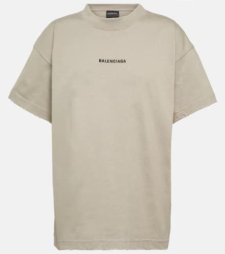 Balenciaga Logo cotton T-shirt - Balenciaga - Modalova