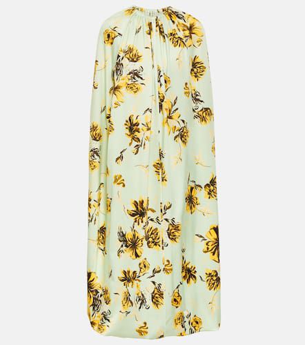 Jil Sander Floral caped midi dress - Jil Sander - Modalova