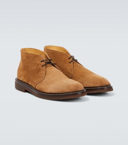 Suede ankle boots - Brunello Cucinelli - Modalova