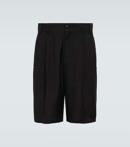 Pleated Bermuda shorts - Giorgio Armani - Modalova