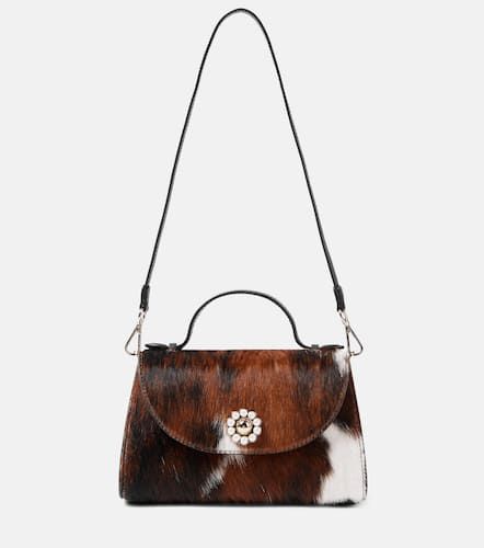 Valentine calf hair shoulder bag - Simone Rocha - Modalova