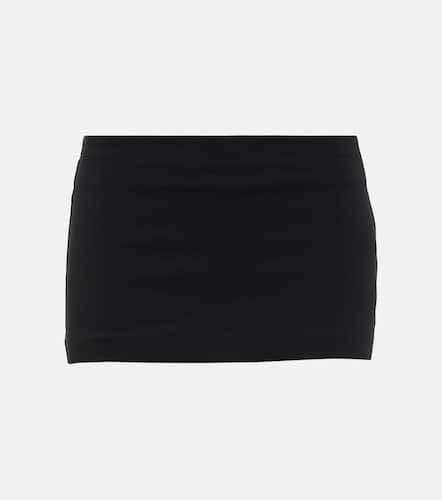 Cycling jersey crÃªpe miniskirt - Balenciaga - Modalova