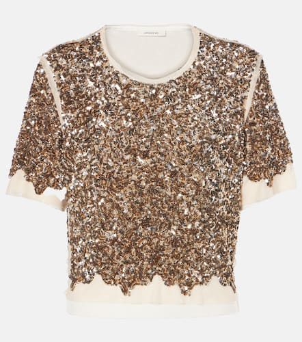 Jacques Wei T-shirt con paillettes - Jacques Wei - Modalova