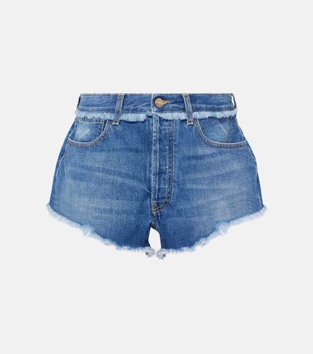 Alanui Fringed denim shorts - Alanui - Modalova