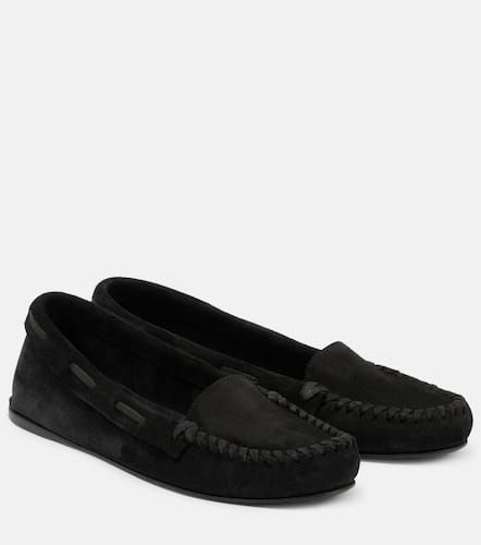 The Row Mabel suede loafers - The Row - Modalova