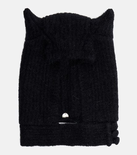 Ribbed-knit alpaca and wool-blend beanie - Coperni - Modalova
