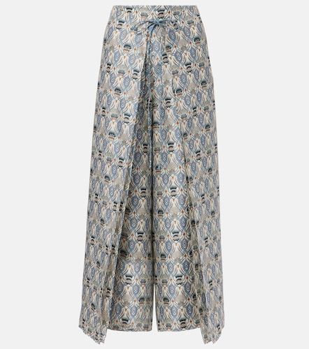 Pantalones anchos Maynard de seda - Loro Piana - Modalova