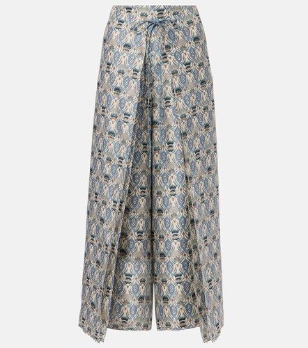 Pantaloni Maynard in shantung di seta - Loro Piana - Modalova