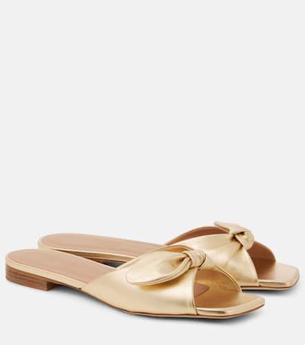 Vargas 10 metallic leather mules - Malone Souliers - Modalova