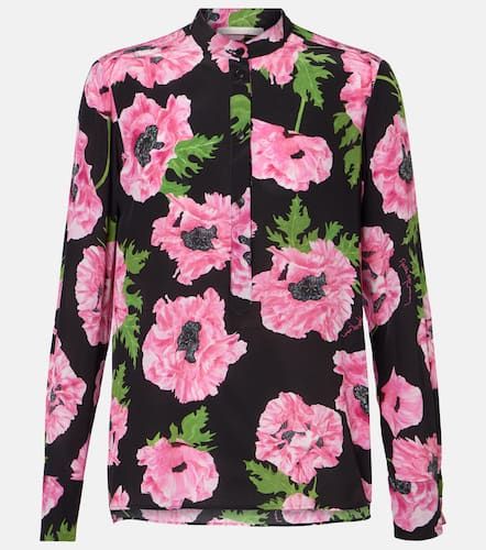 Poppy floral silk shirt - Stella McCartney - Modalova