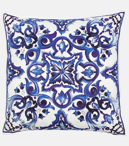 Cuscino medio in canvas - Dolce&Gabbana Casa - Modalova