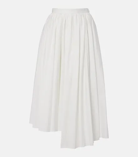 Cotton poplin midi skirt - Self-Portrait - Modalova