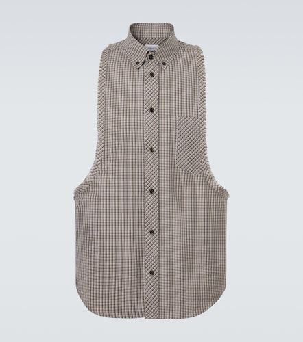 Versace Camicia in cotone a quadri - Versace - Modalova