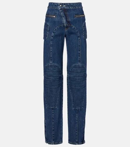 Jeans rectos con patchwork - Jean Paul Gaultier - Modalova