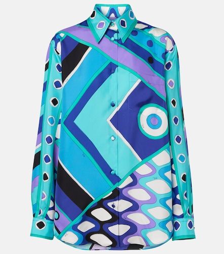 Camisa Vivara de sarga de seda - Pucci - Modalova