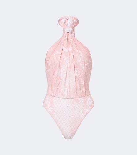 Balmain Bedruckter Badeanzug - Balmain - Modalova