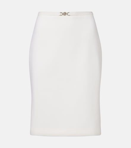 Versace Virgin wool miniskirt - Versace - Modalova