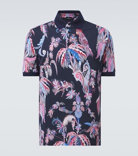 Etro Polo de piqué de algodón - Etro - Modalova