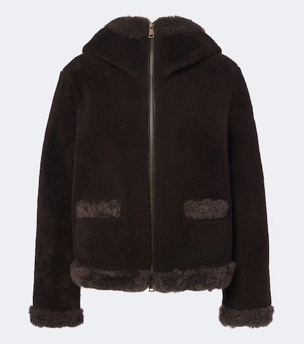 Daunenjacke Leuctre mit Shearling - Moncler - Modalova
