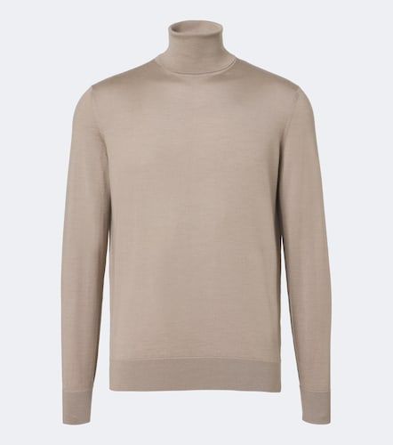 Rollkragenpullover aus Cashmere und Seide - Zegna - Modalova