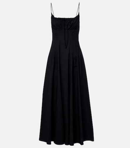 Vestido midi Margi de popelín de algodón - Staud - Modalova