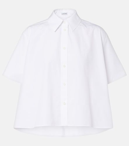 Camicia Double L in popeline di cotone - Loewe - Modalova