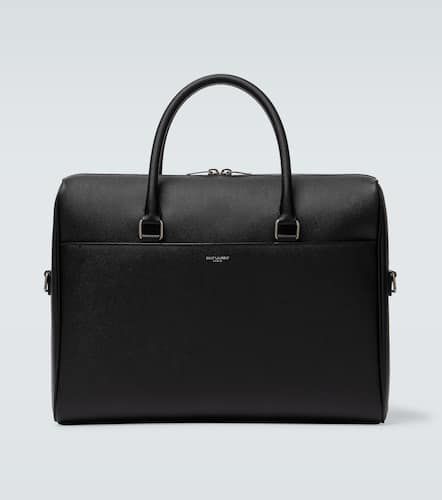 Duffle leather briefcase - Saint Laurent - Modalova