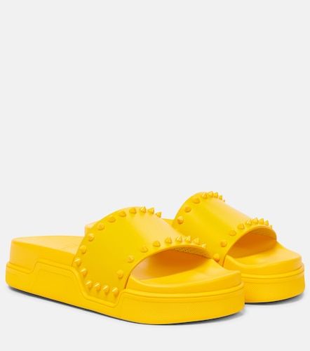 Sandali Pool Stud in pelle - Christian Louboutin - Modalova