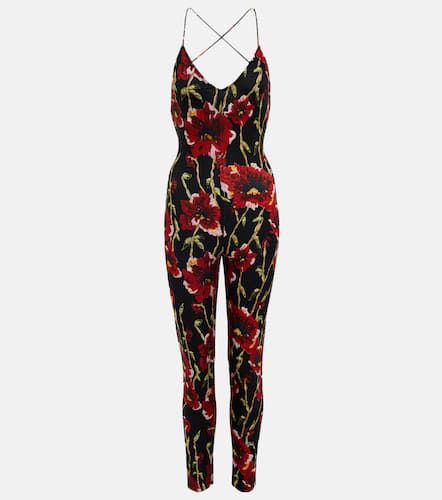 Form-fitting printed jumpsuit - Norma Kamali - Modalova