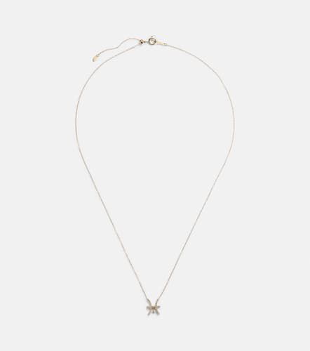 PersÃ©e Pisces 18kt gold necklace with diamonds - Persee - Modalova