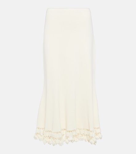 Abito Roses in cotone con volant - Ulla Johnson - Modalova
