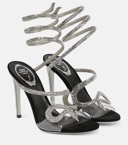 Snake embellished sandals 105 - Rene Caovilla - Modalova