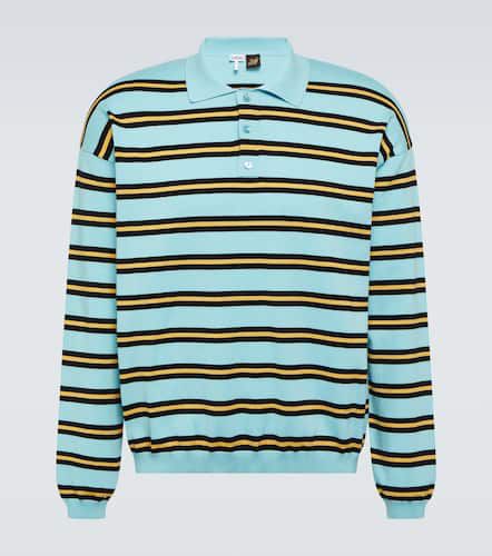 Paula's Ibiza striped cotton jersey polo sweater - Loewe - Modalova