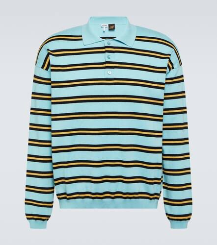 Paula's Ibiza striped cotton jersey polo sweater - Loewe - Modalova