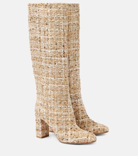 BouclÃ© knee-high boots - Gianvito Rossi - Modalova