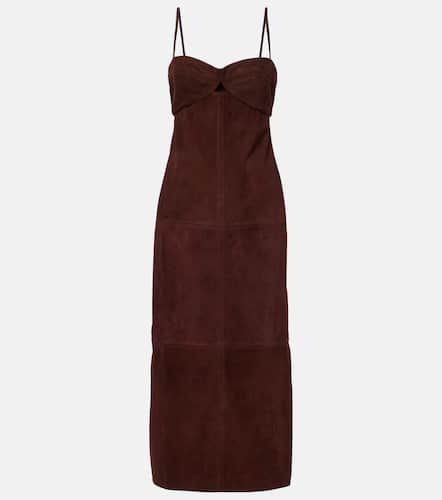 Johanna Ortiz Suede midi dress - Johanna Ortiz - Modalova