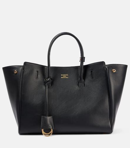 Hamptons Small leather tote bag - Balenciaga - Modalova