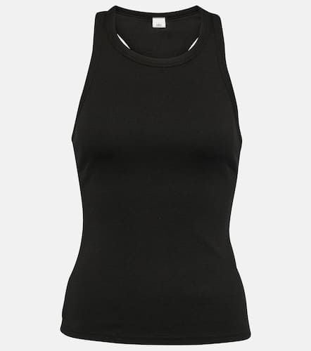 Devoted ribbed-knit cotton-blend tank top - Alo Yoga - Modalova