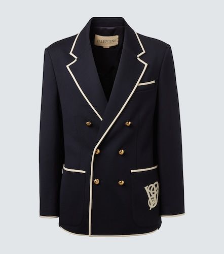 Wool jersey blazer - Valentino Garavani - Modalova