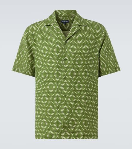 Camisa Roberto de lino estampada - Frescobol Carioca - Modalova