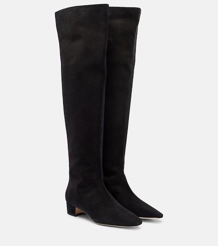 Botas mosqueteras Gore de ante - Manolo Blahnik - Modalova